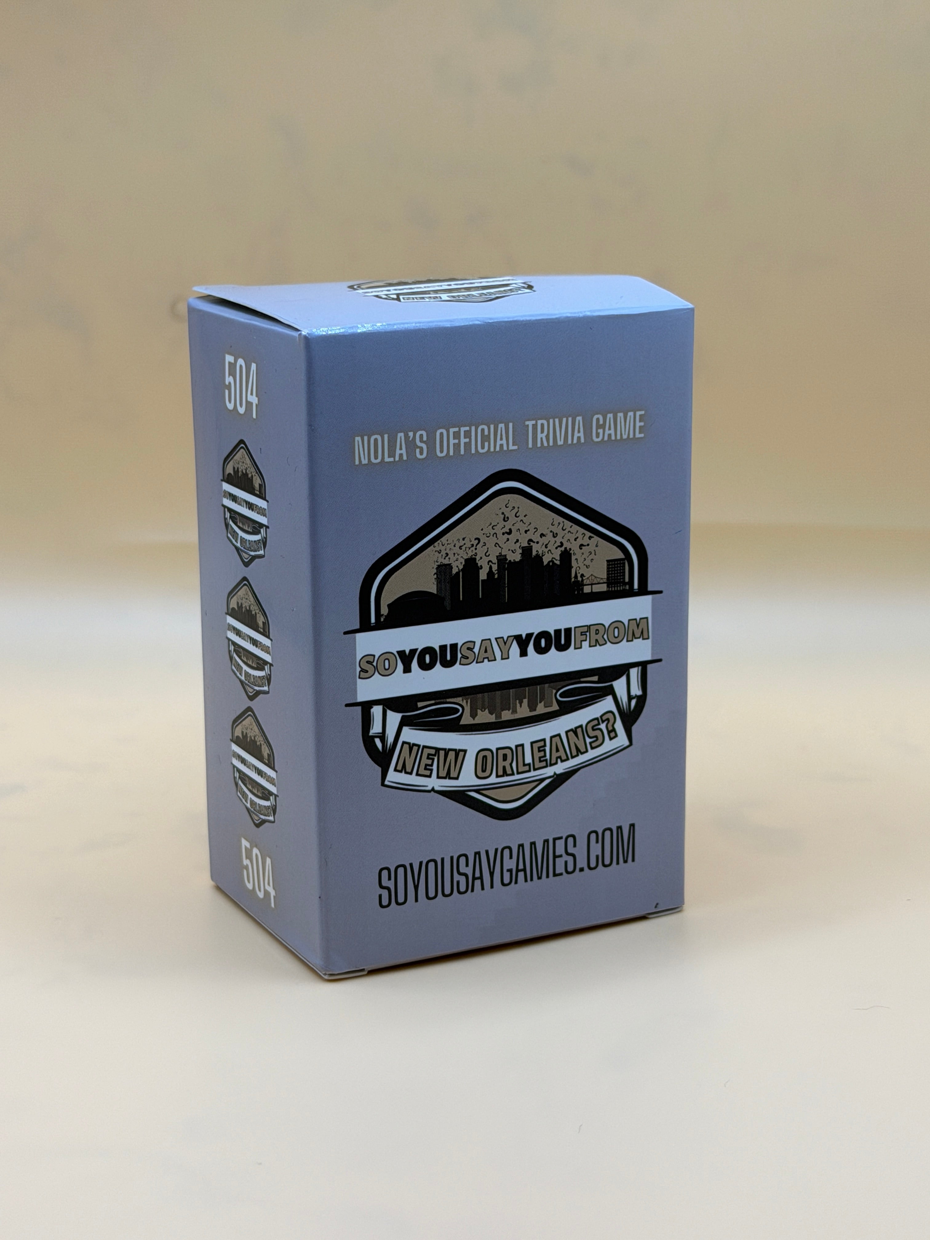 New Orleans Trivia Card Game