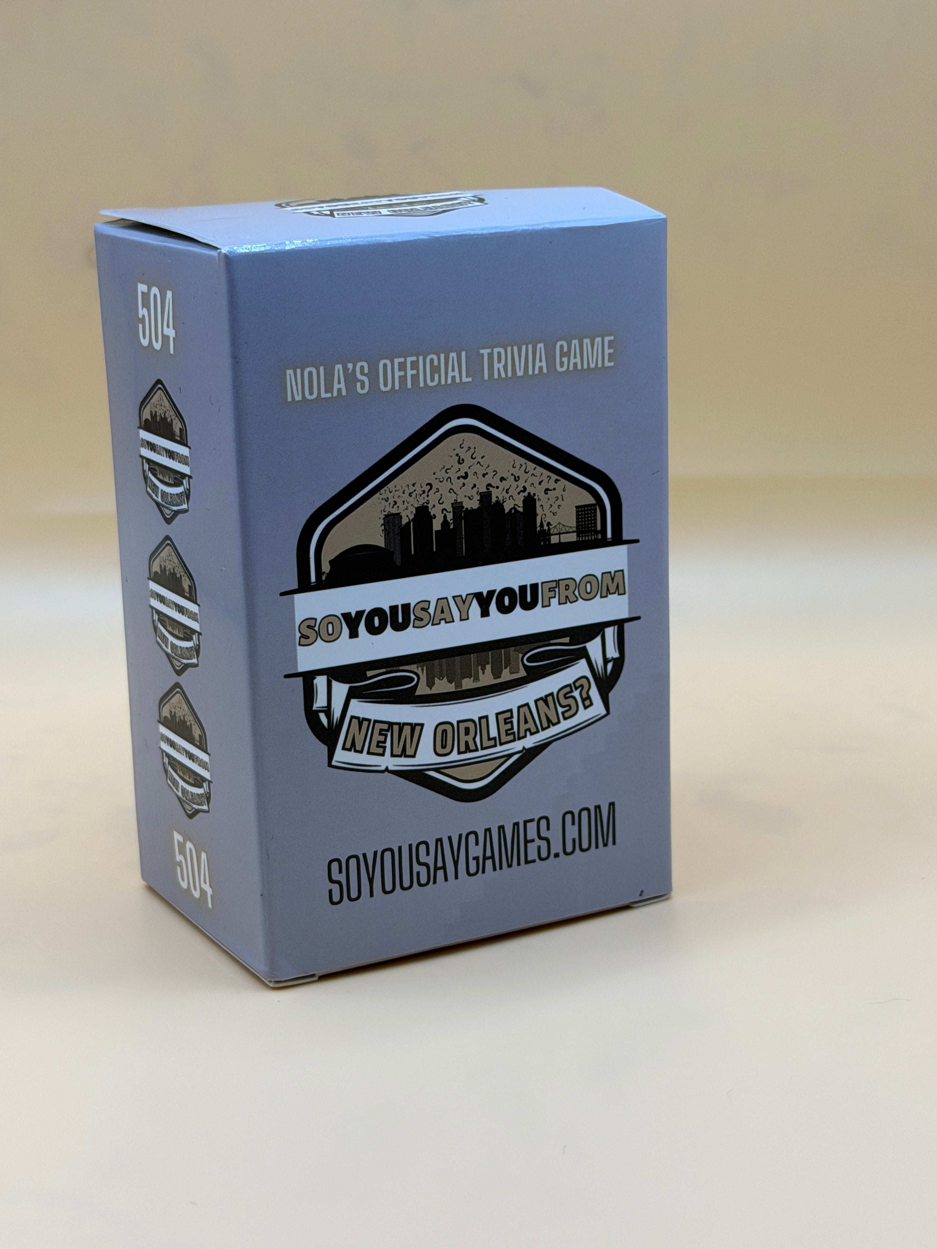 New Orleans Trivia Card Game