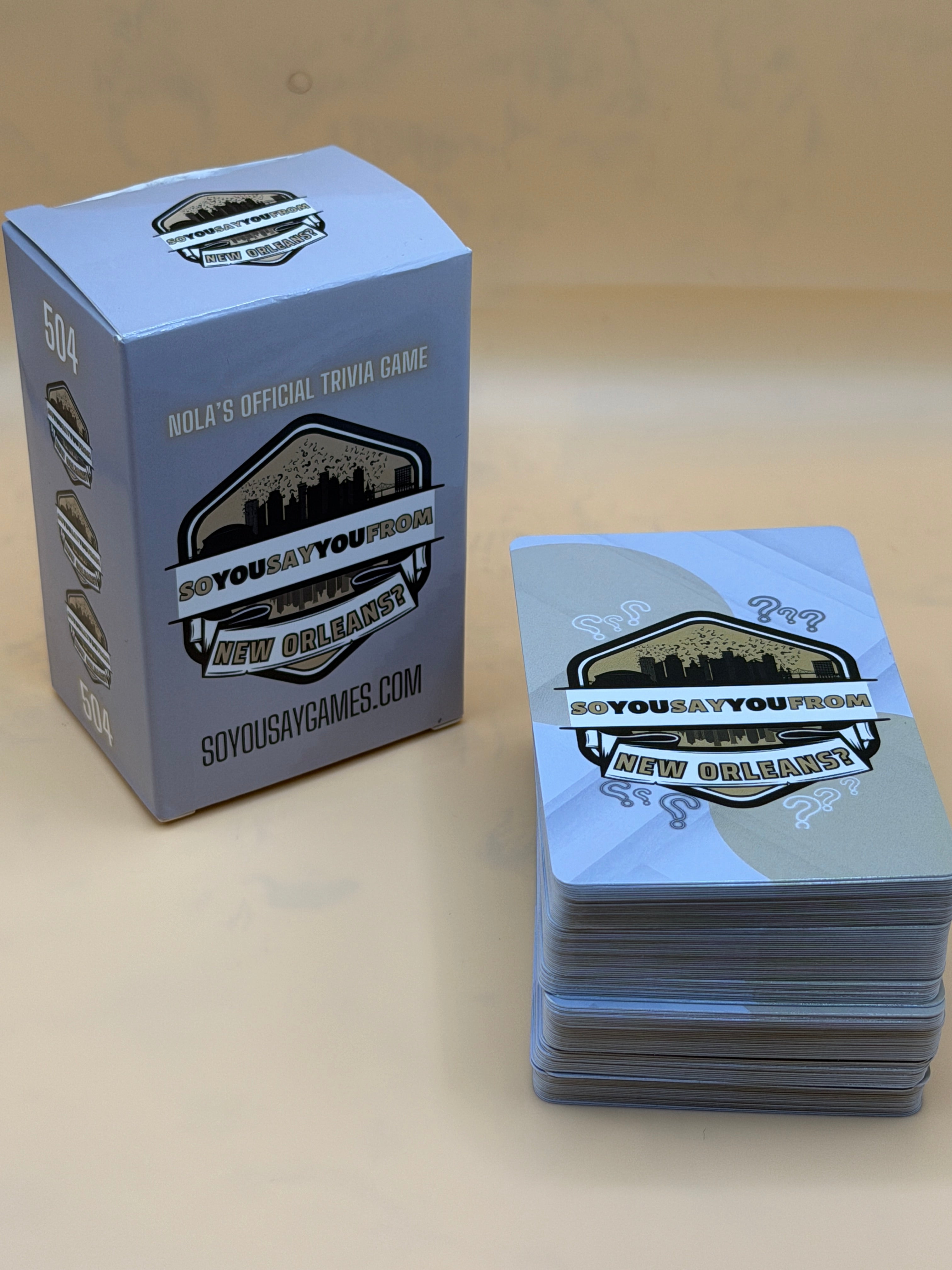 New Orleans Trivia Card Game