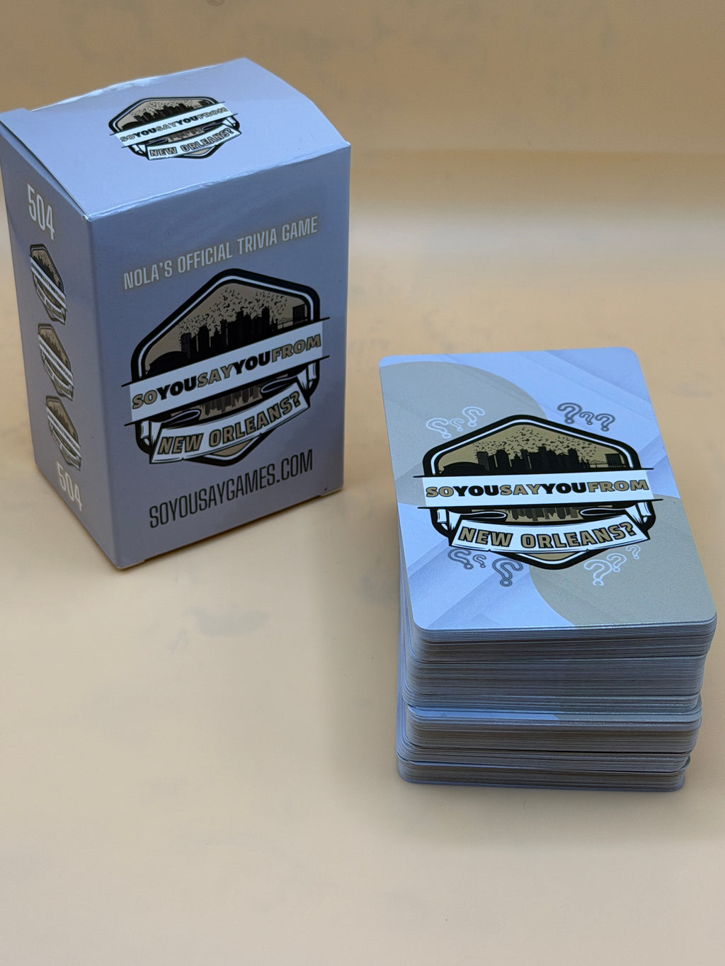 New Orleans Trivia Card Game